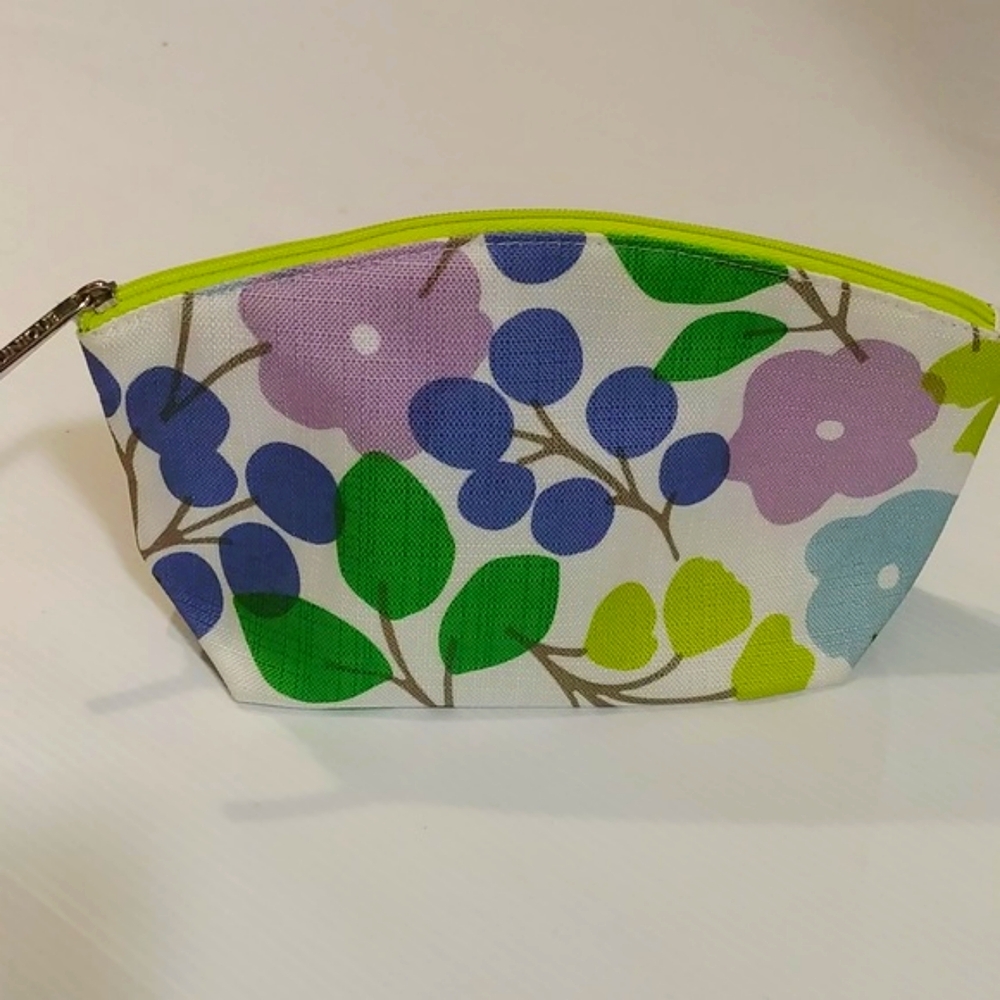 Clinique Floral Cosmetic Makeup Bag